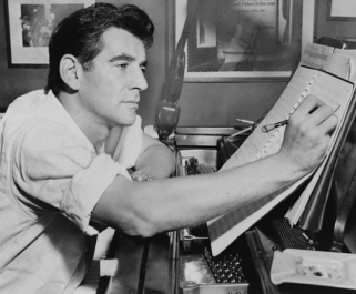 Moteur de recherche musical YMusic, image - compositeur Léonard Bernstein, CC0